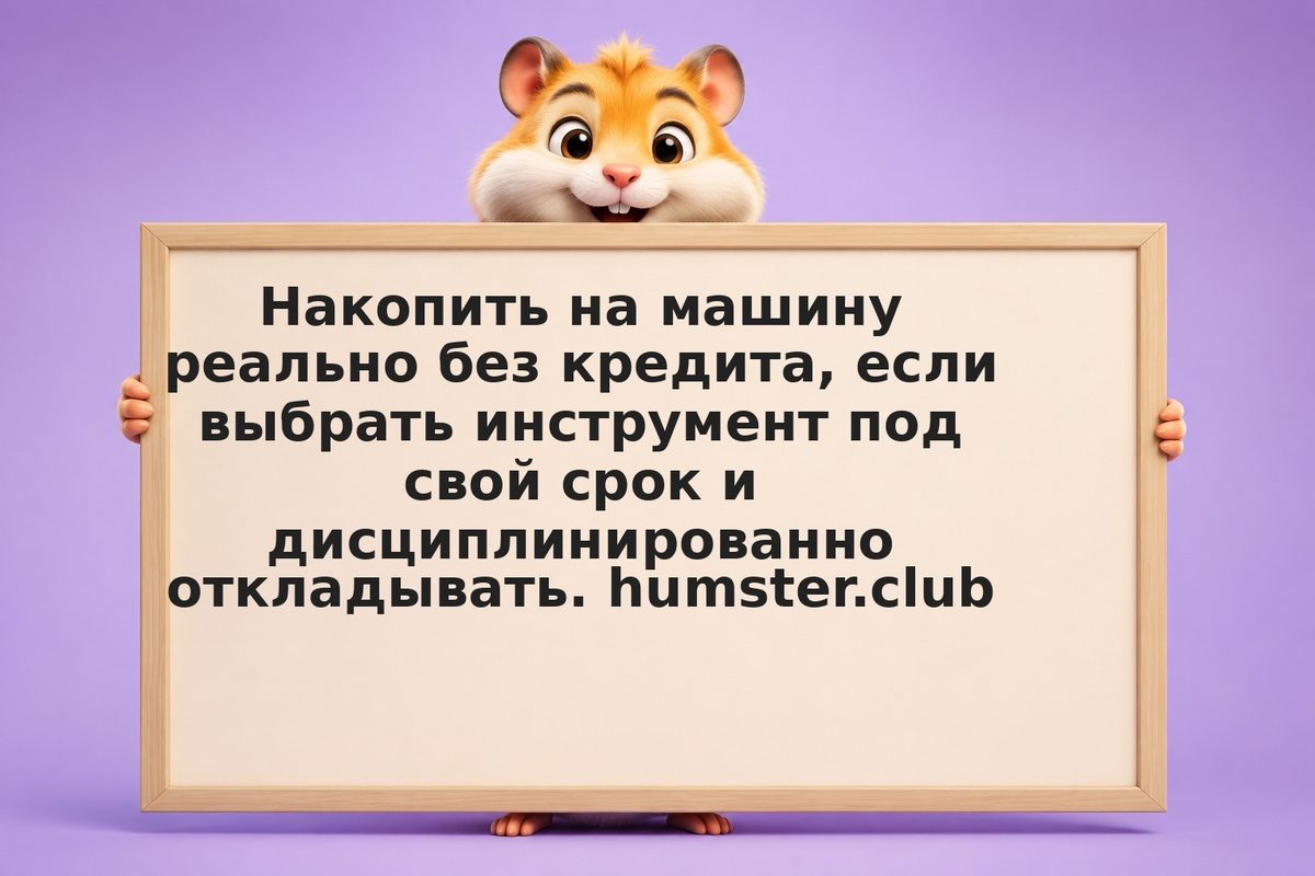 Как накопить на машину: пошаговый план для частного инвестора
