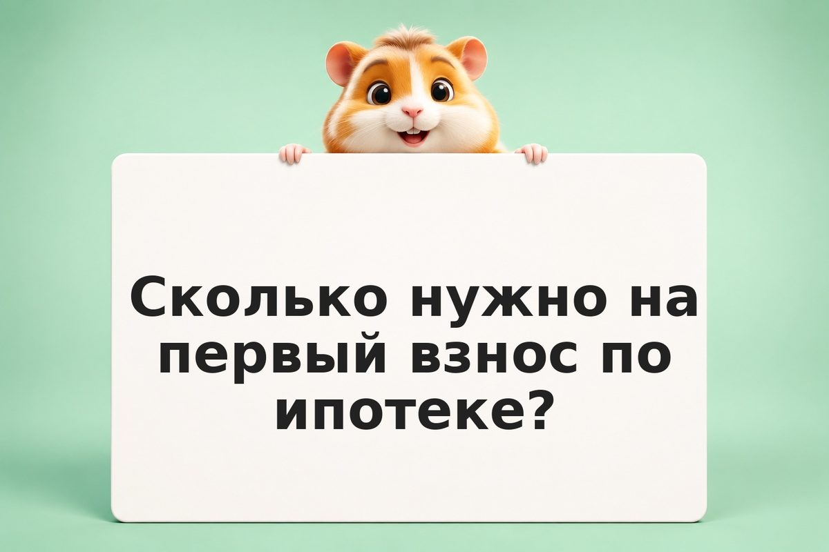 Как накопить на первый взнос по ипотеке