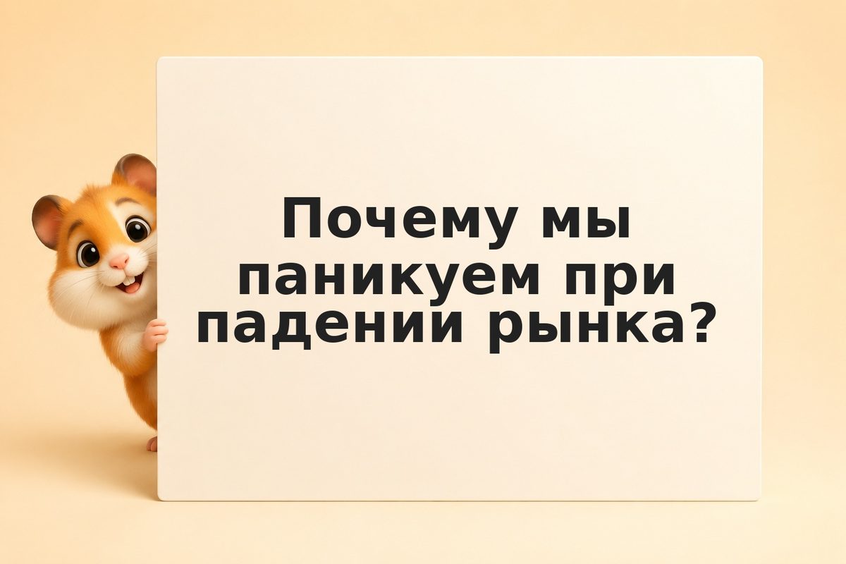 Как не паниковать на падении рынка
