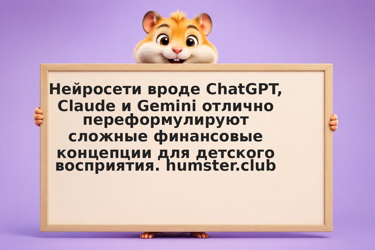 Как объяснить ребёнку сложное: нейросеть как учитель