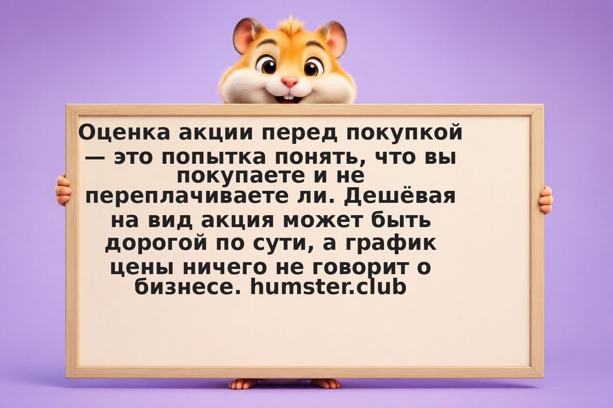 Как оценить акцию перед покупкой