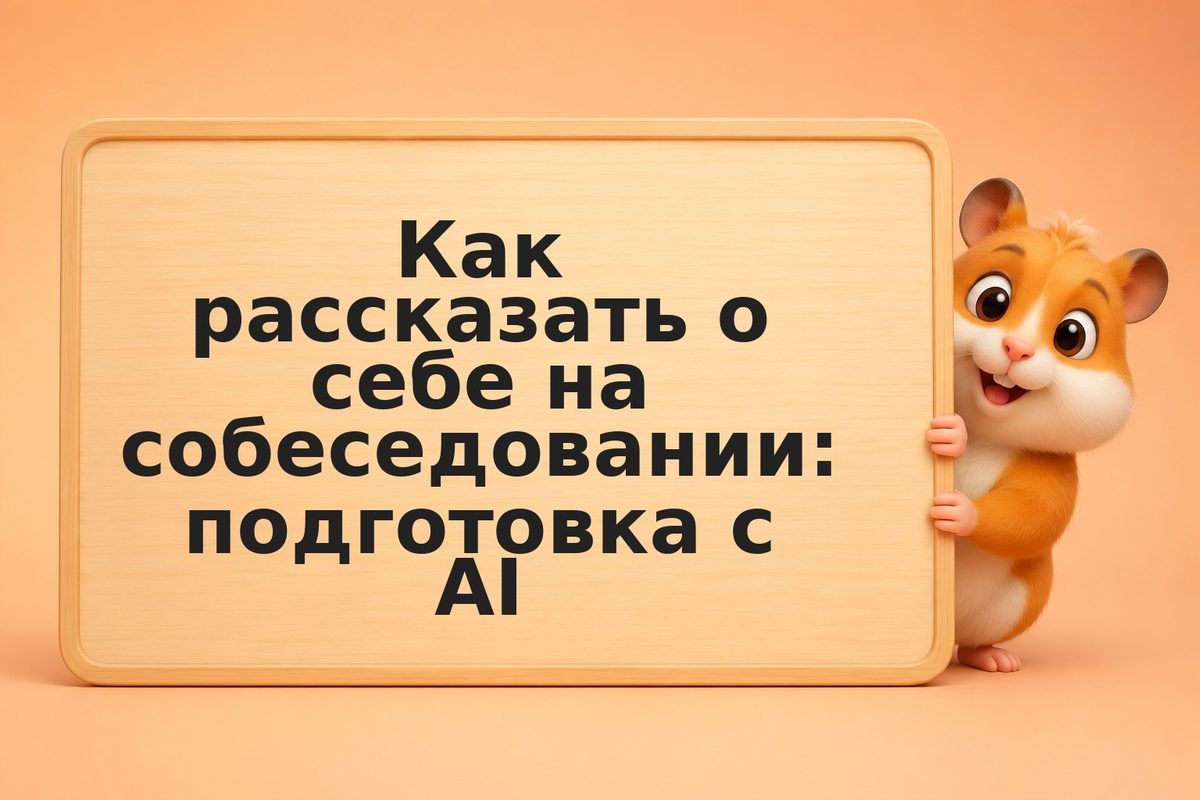 Как рассказать о себе на собеседовании: подготовка с AI