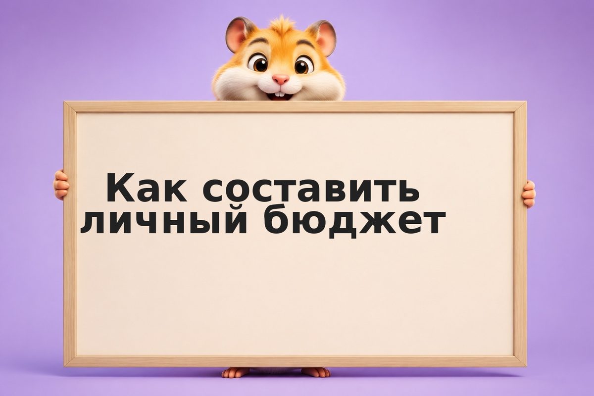 Как составить личный бюджет