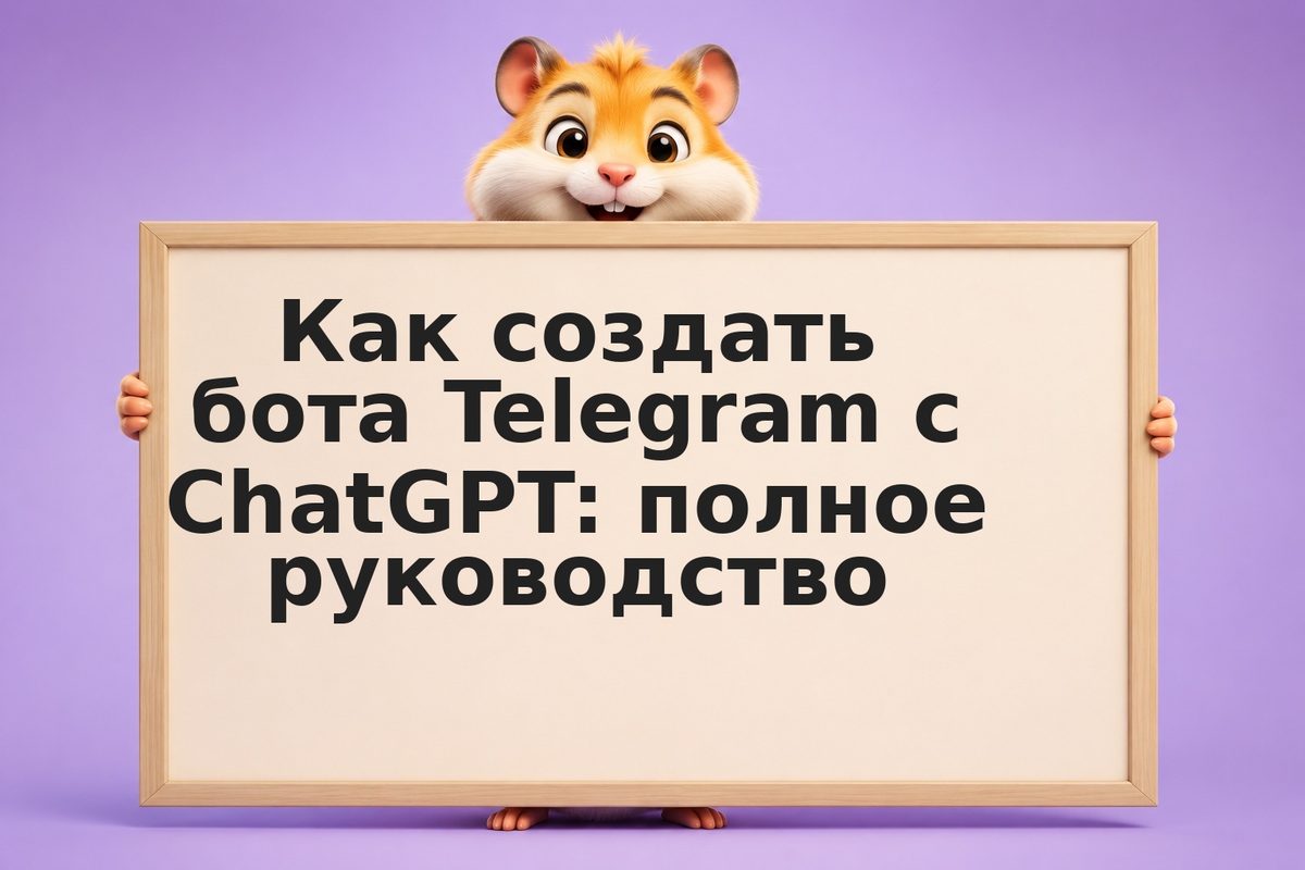 Как создать бота Telegram с ChatGPT: полное руководство