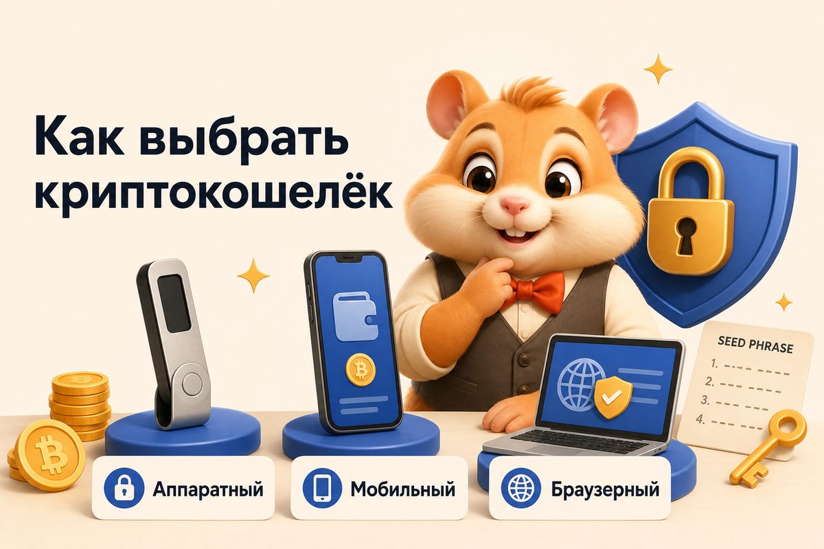 Как выбрать криптокошелёк