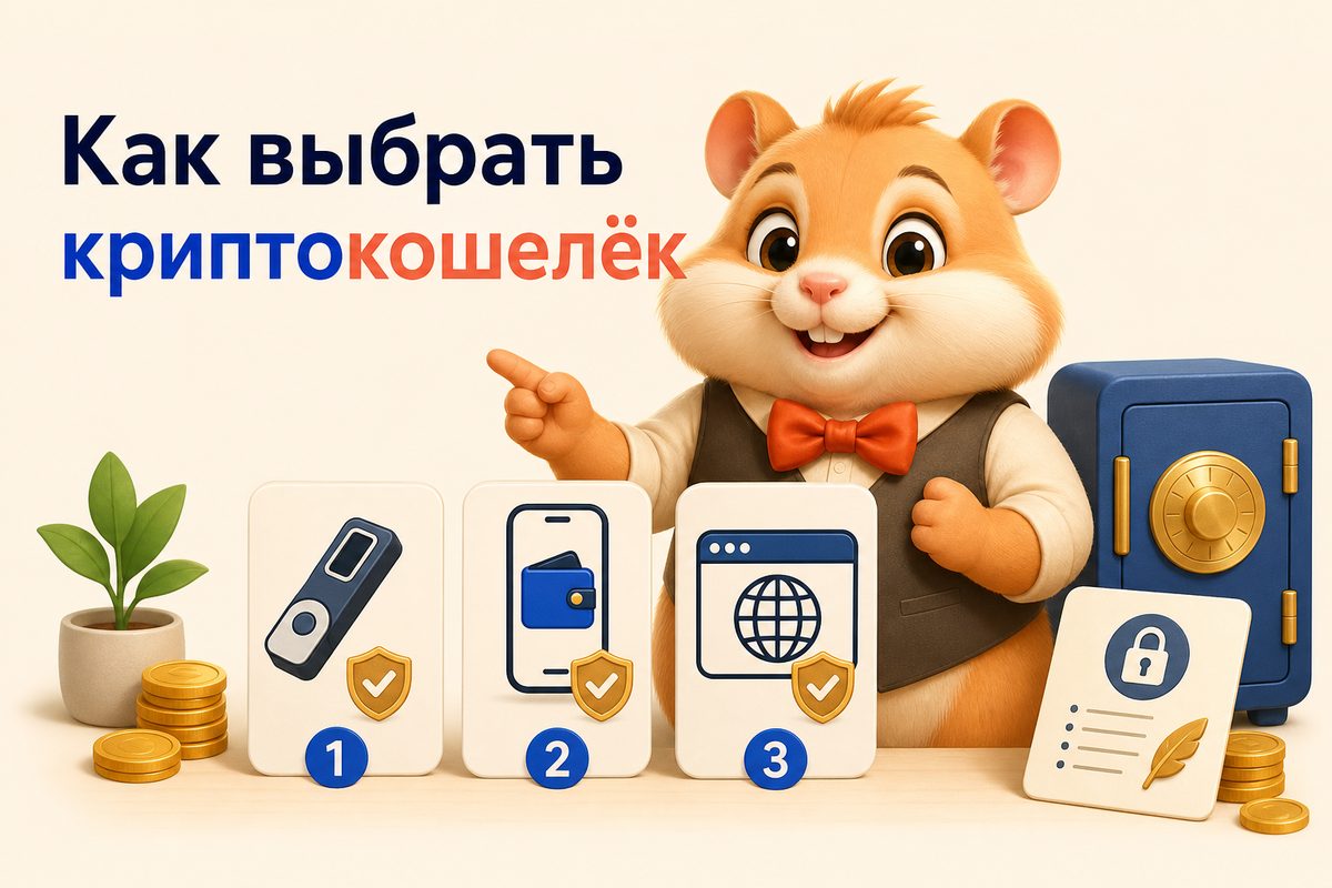 Как выбрать криптокошелёк