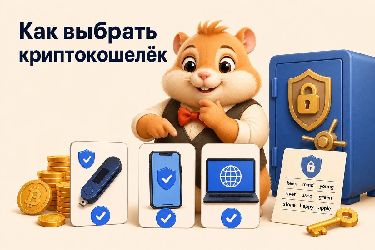 Как выбрать криптокошелёк