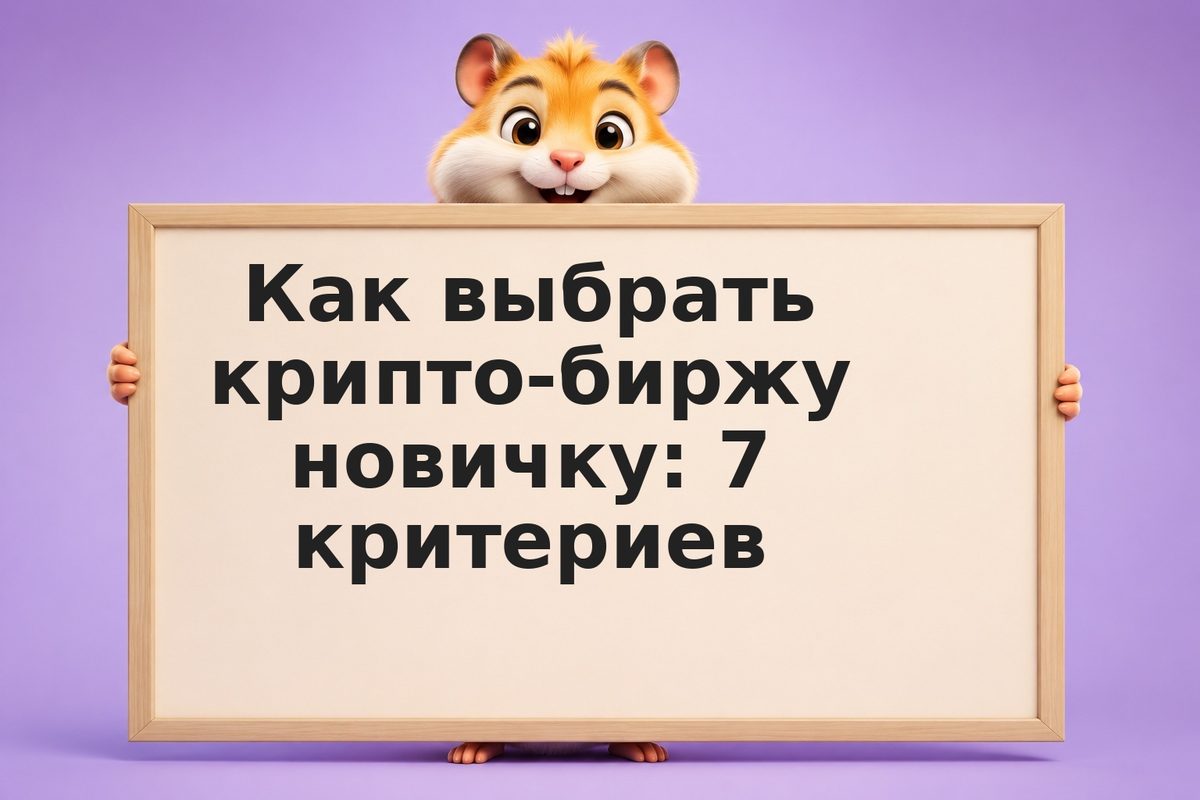 Как выбрать крипто-биржу новичку: 7 критериев