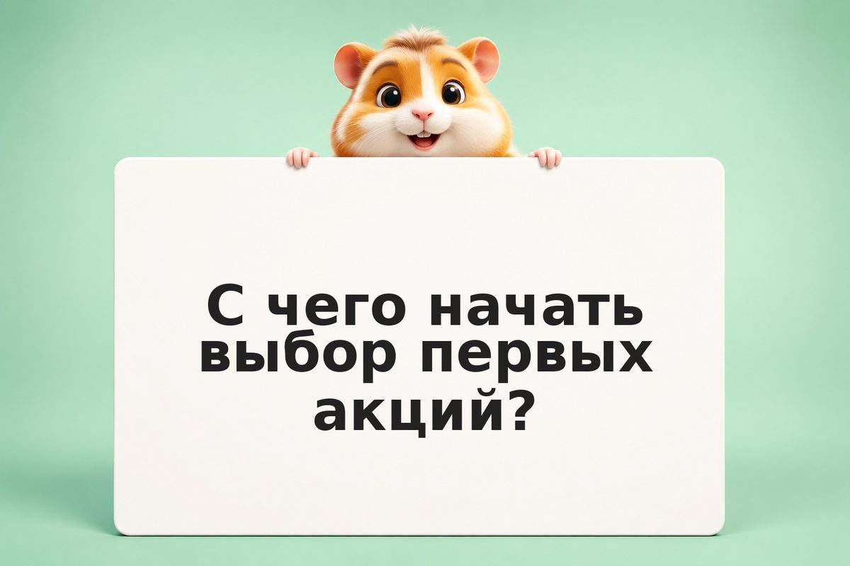 Как выбрать первые акции новичку