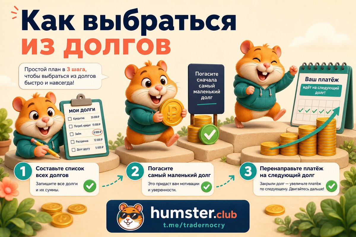 Как выйти из долгов: метод снежного кома