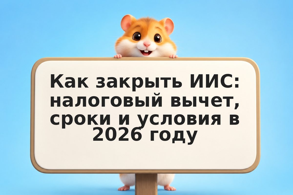Как закрыть ИИС: налоговый вычет, сроки и условия в 2026 году