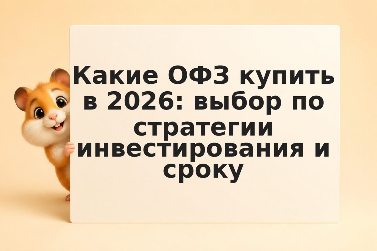 Какие ОФЗ купить в 2026: выбор по стратегии инвестирования и сроку