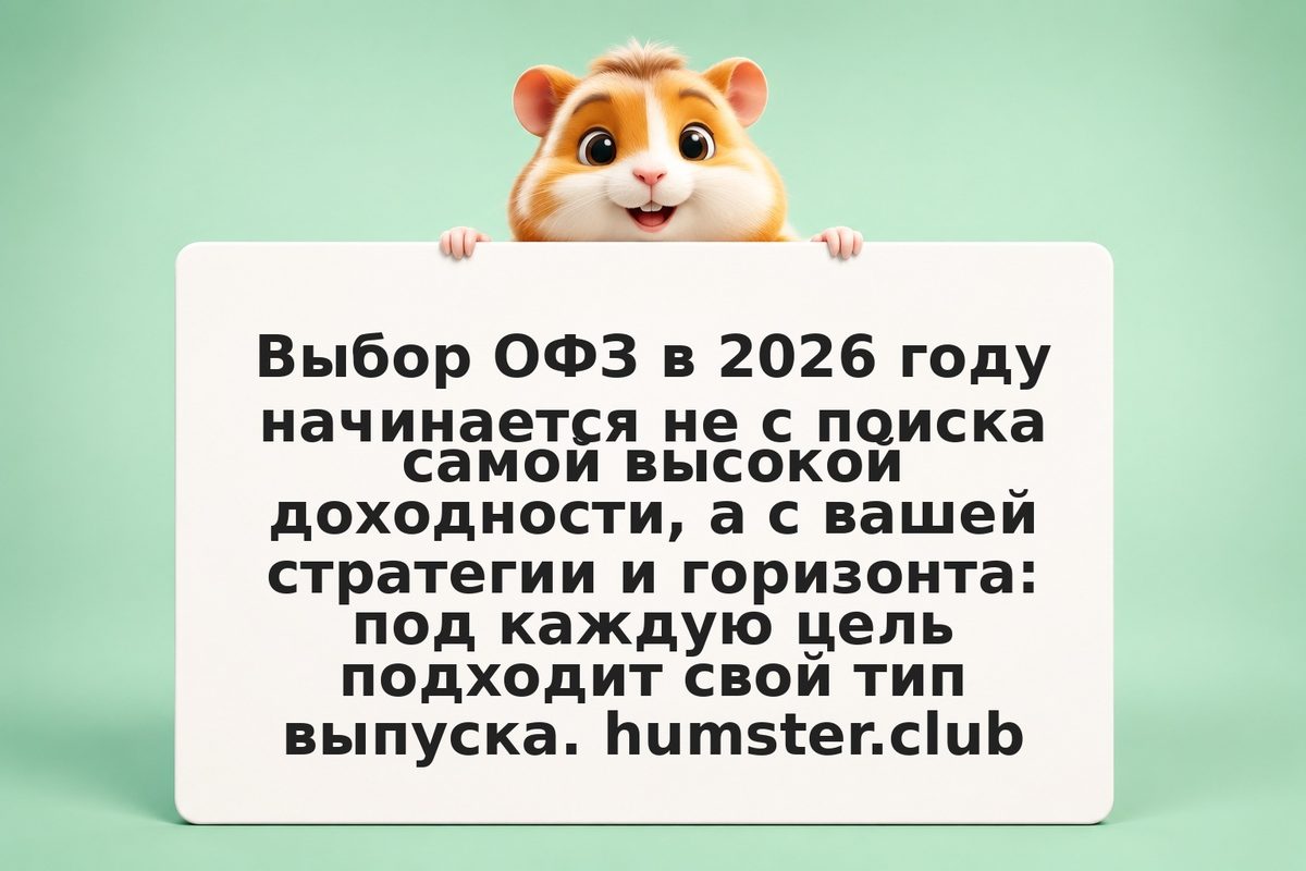Какие ОФЗ купить в 2026: выбор по стратегии инвестирования и сроку