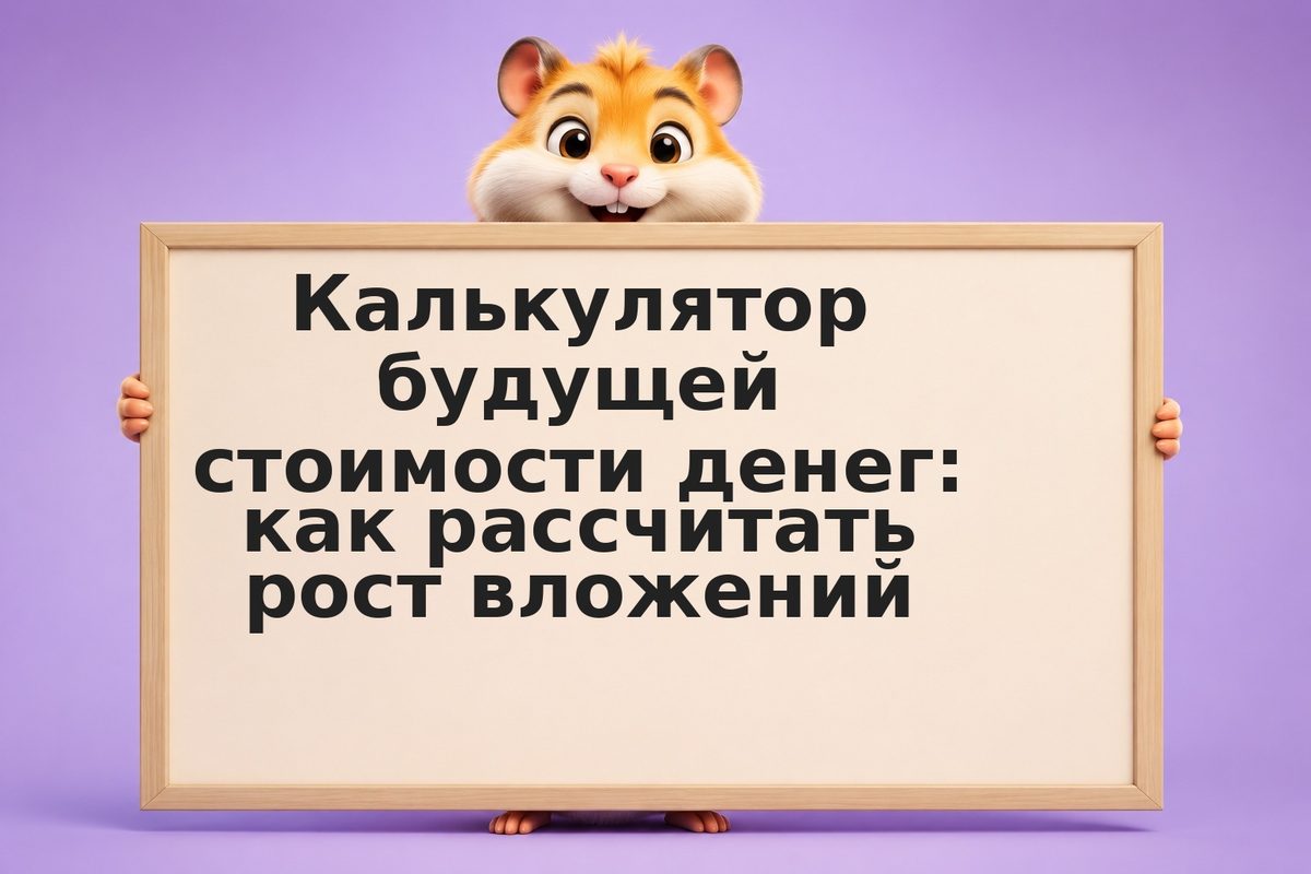 Калькулятор будущей стоимости денег: как рассчитать рост вложений