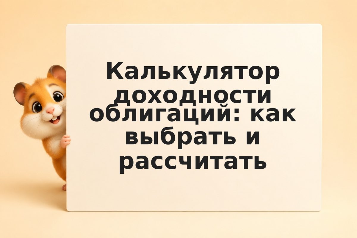 Калькулятор доходности облигаций: как выбрать и рассчитать