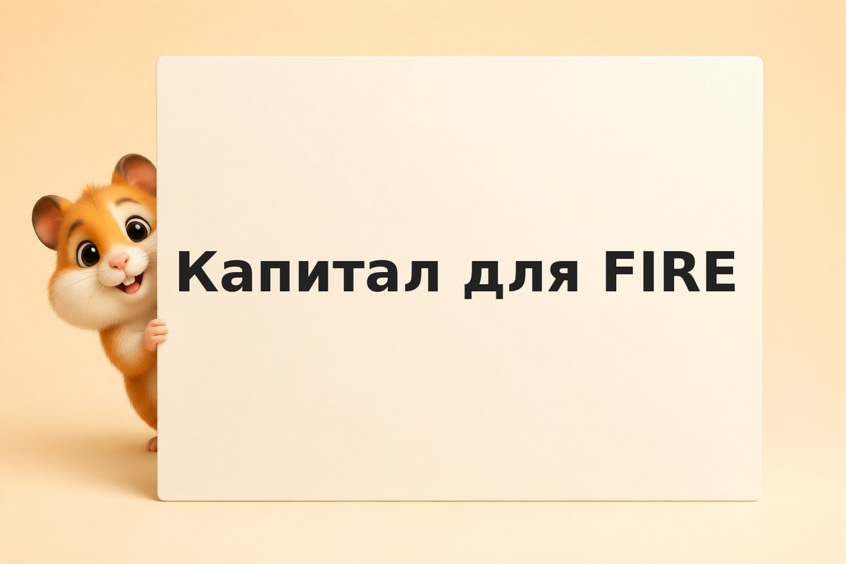 Калькулятор FIRE: сколько капитала нужно для финансовой независимости