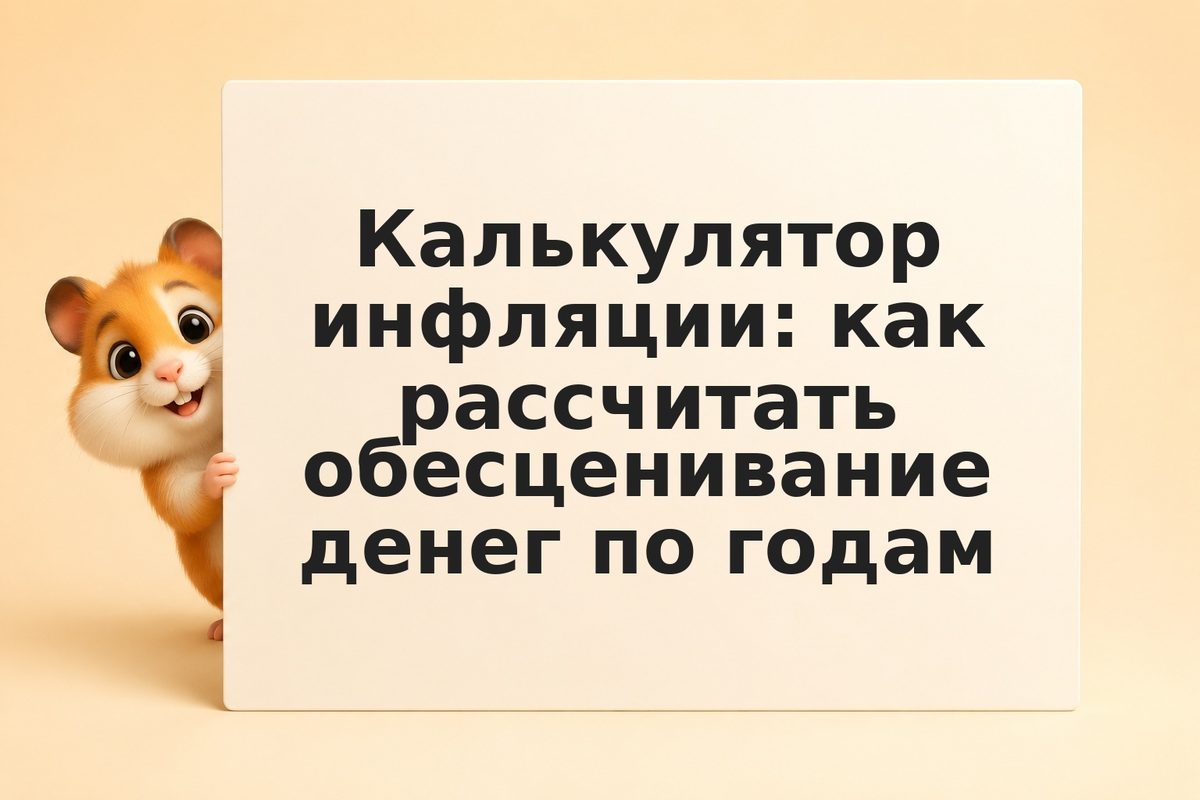 Калькулятор инфляции: как рассчитать обесценивание денег по годам