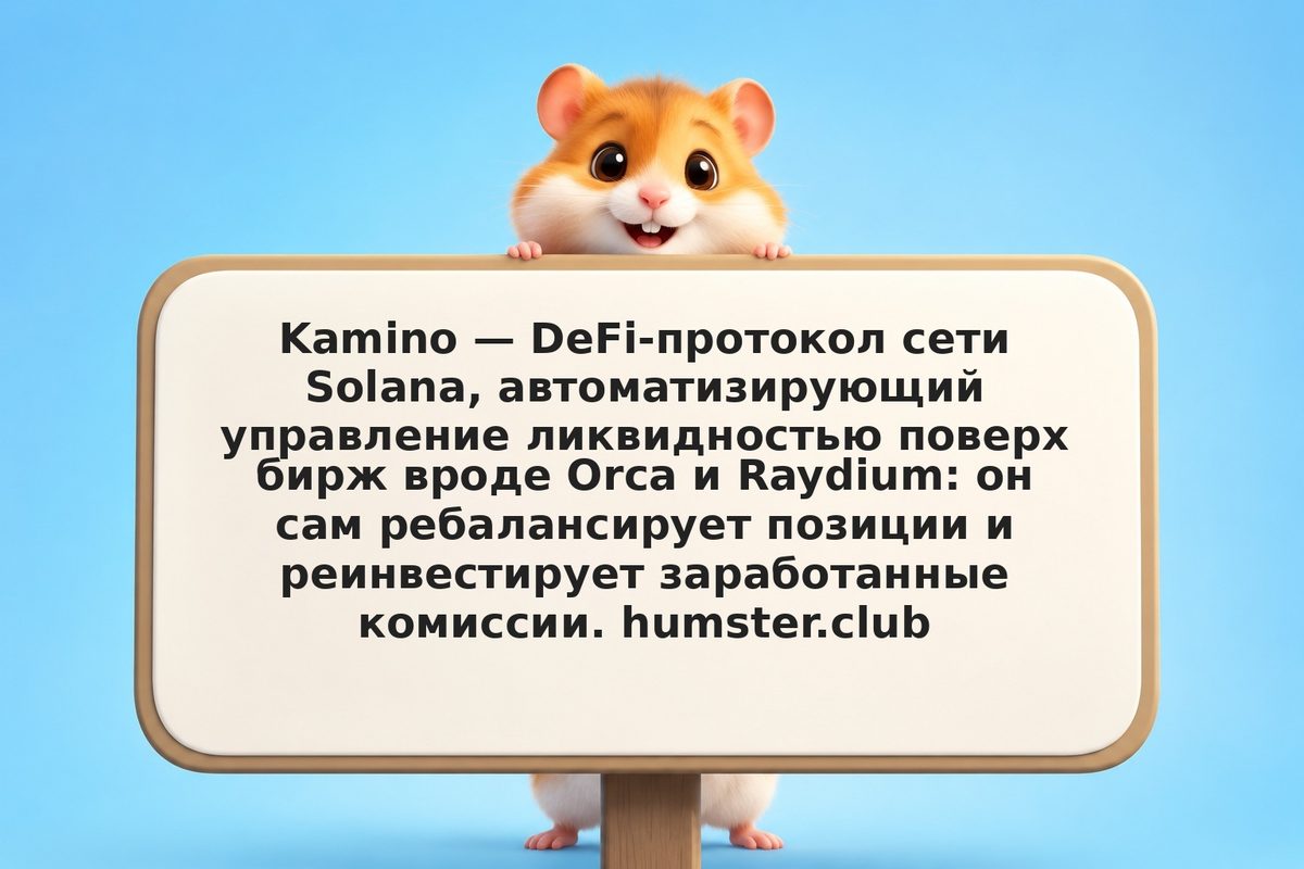 Kamino на Solana: автокомпаундирование комиссий из LP-пулов