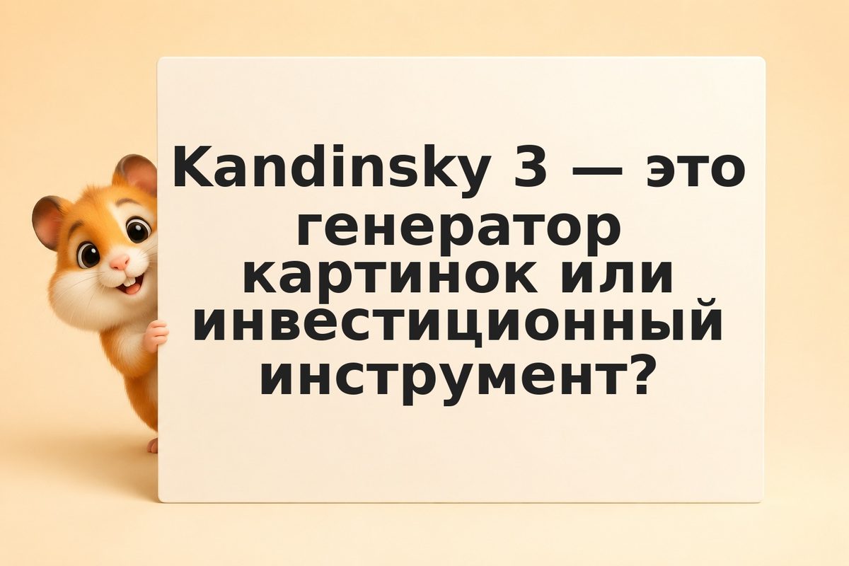 Kandinsky 3: генератор картинок от Сбера