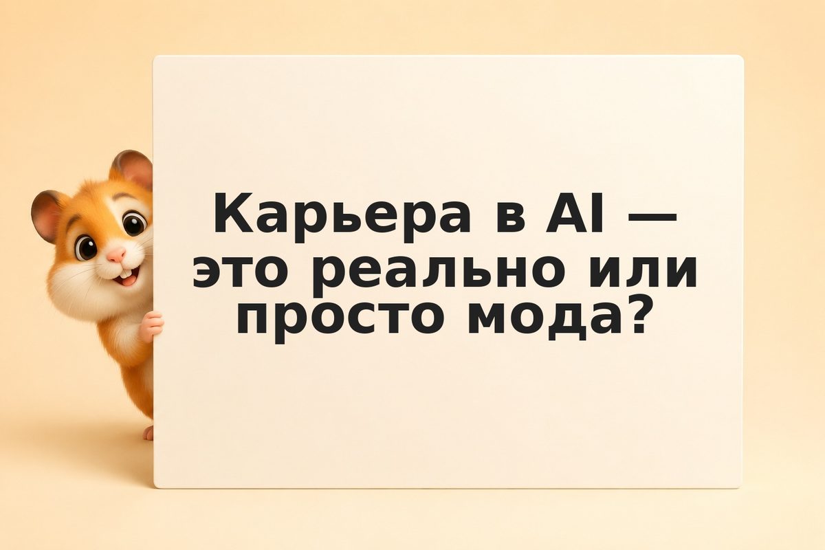 Карьера в AI: как начать с нуля в 2026