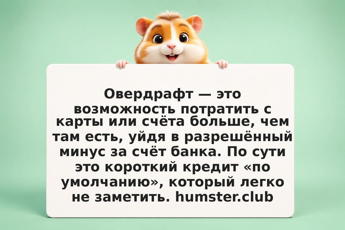Овердрафт: как не уйти в минус