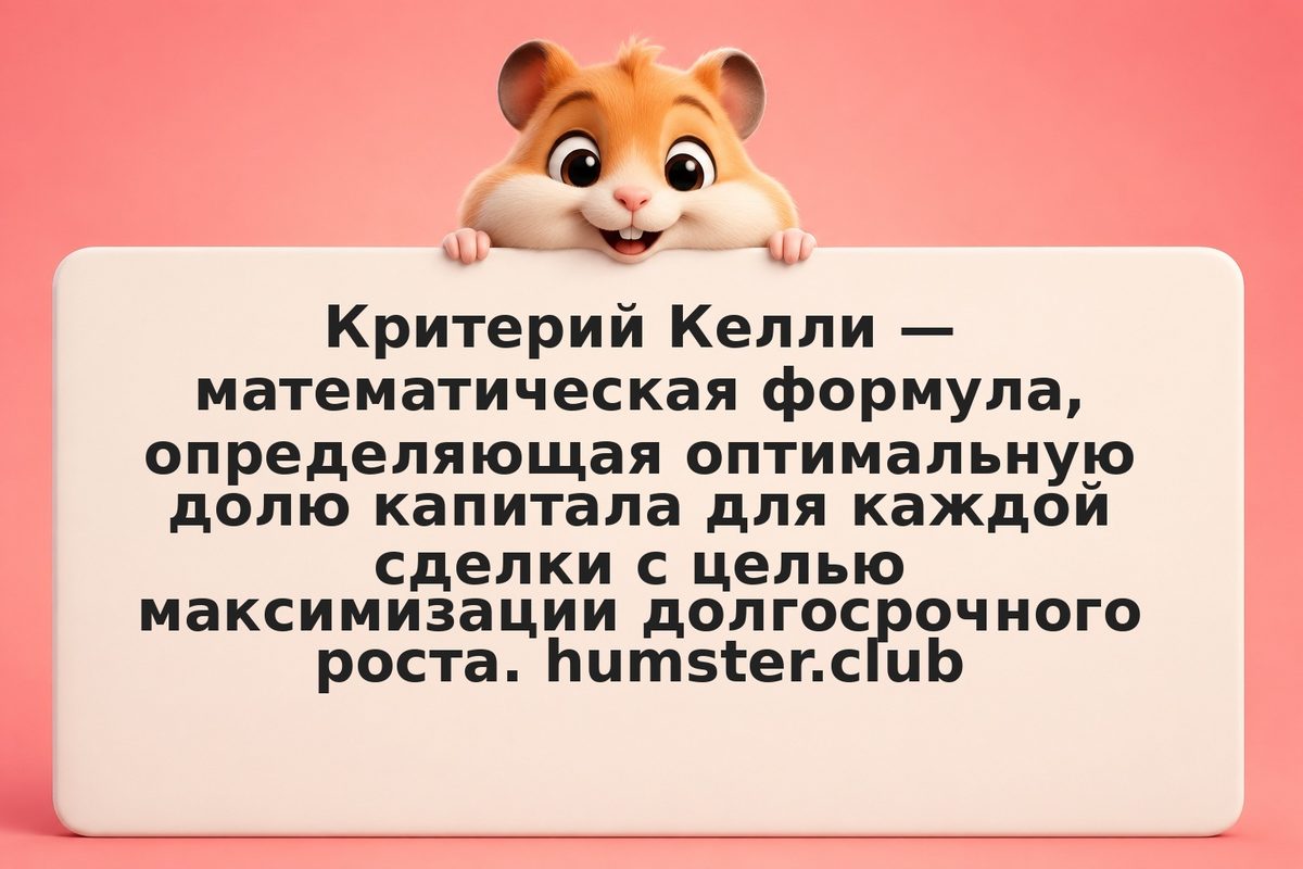 Критерий Келли: математика оптимального размера позиции и граница применимости