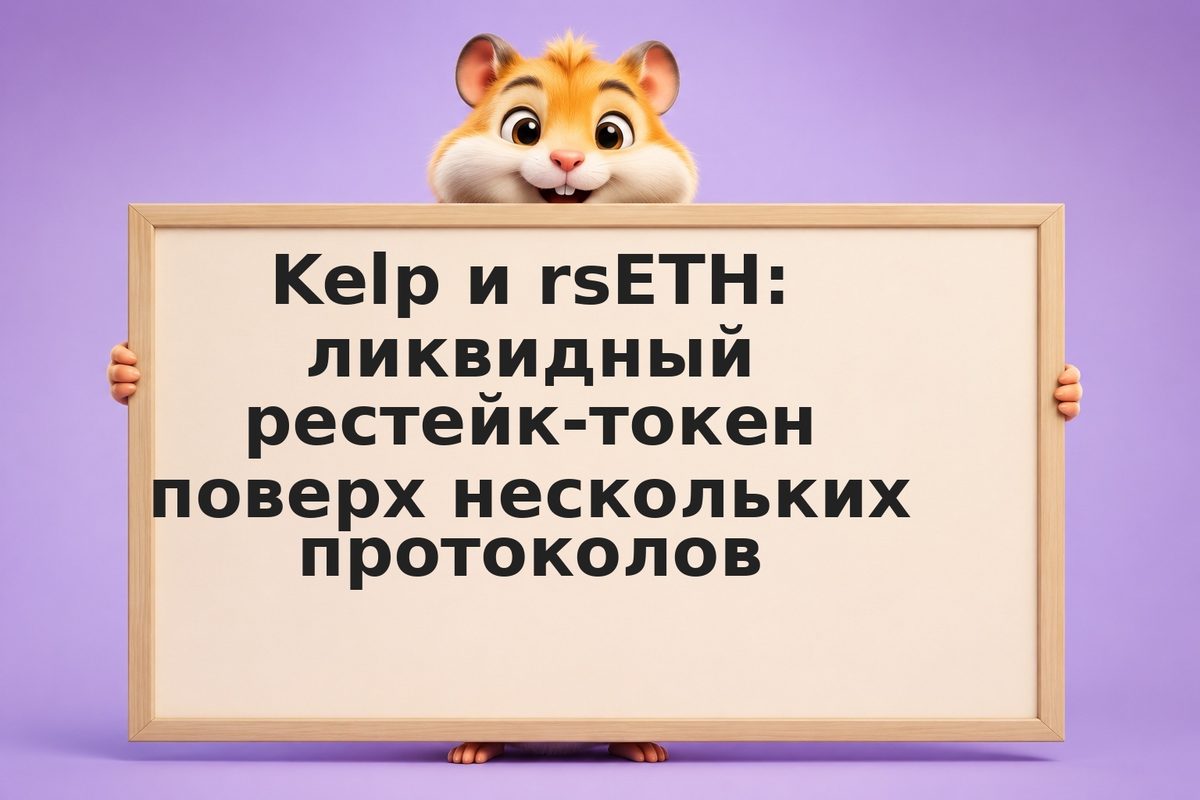 Kelp и rsETH: ликвидный рестейк-токен поверх нескольких протоколов