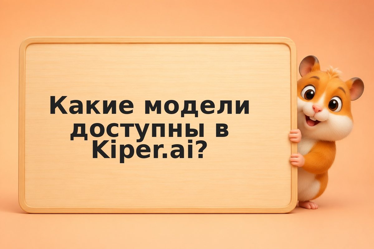 Kiper.ai: как подключить лучшие нейросети без API-ключей