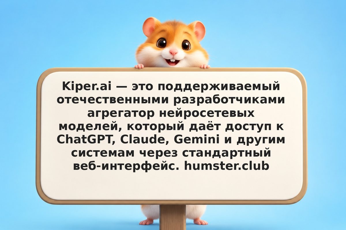 Kiper.ai: как подключить лучшие нейросети без API-ключей