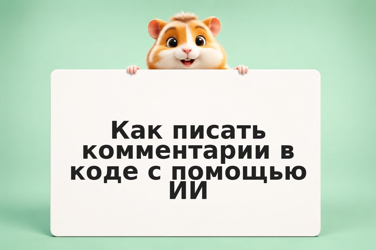 Как писать комментарии в коде с помощью ИИ