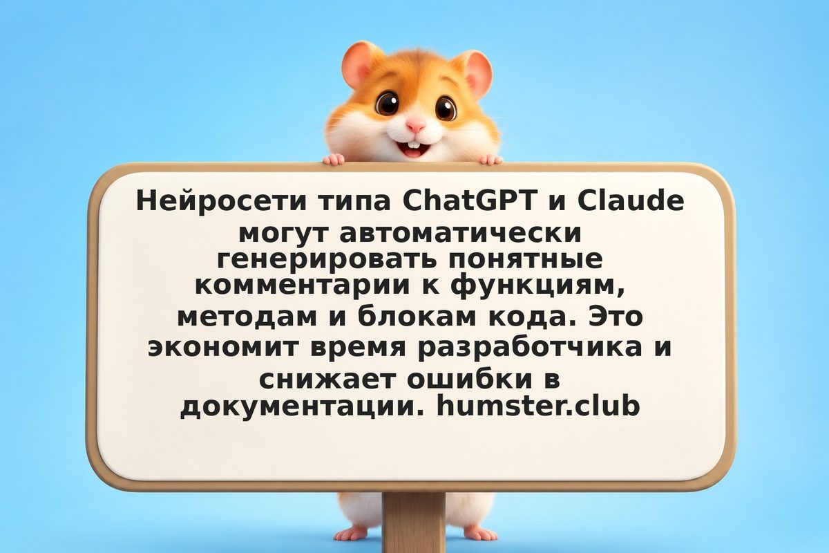 Как писать комментарии в коде с помощью ИИ