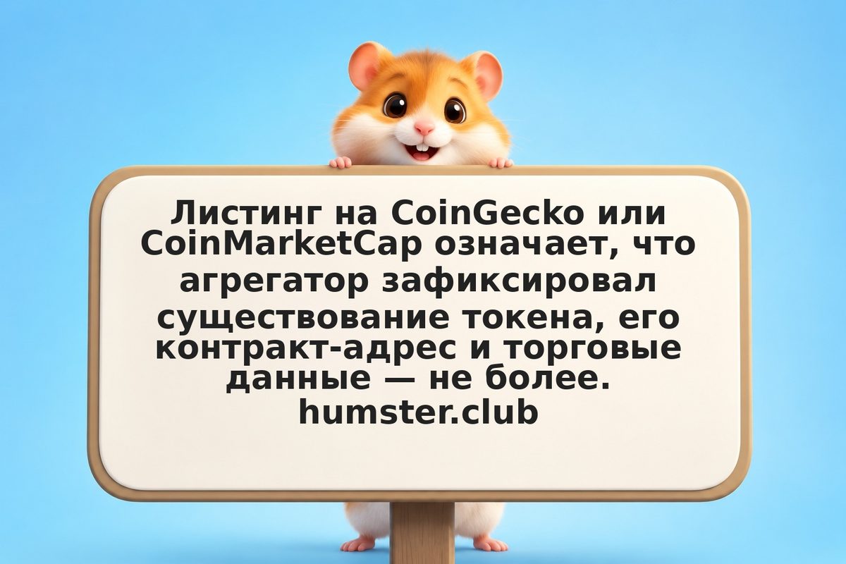Верификация токенов на CoinGecko и CoinMarketCap: что листинг означает для инвес