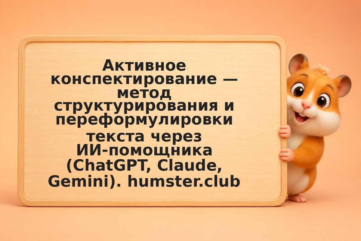 Как конспектировать статьи и видео с помощью ИИ-ассистентов