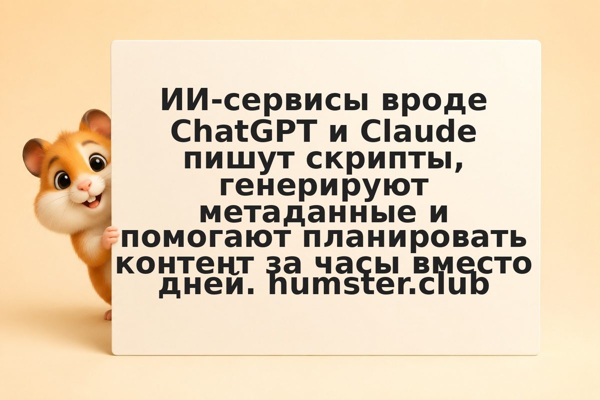 Автоматизация контента для YouTube: скрипты, видео и монетизация через ИИ