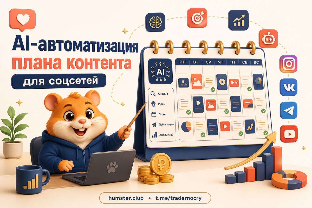 Контент-план на месяц за 15 минут: как нейросети убирают SMM-рутину