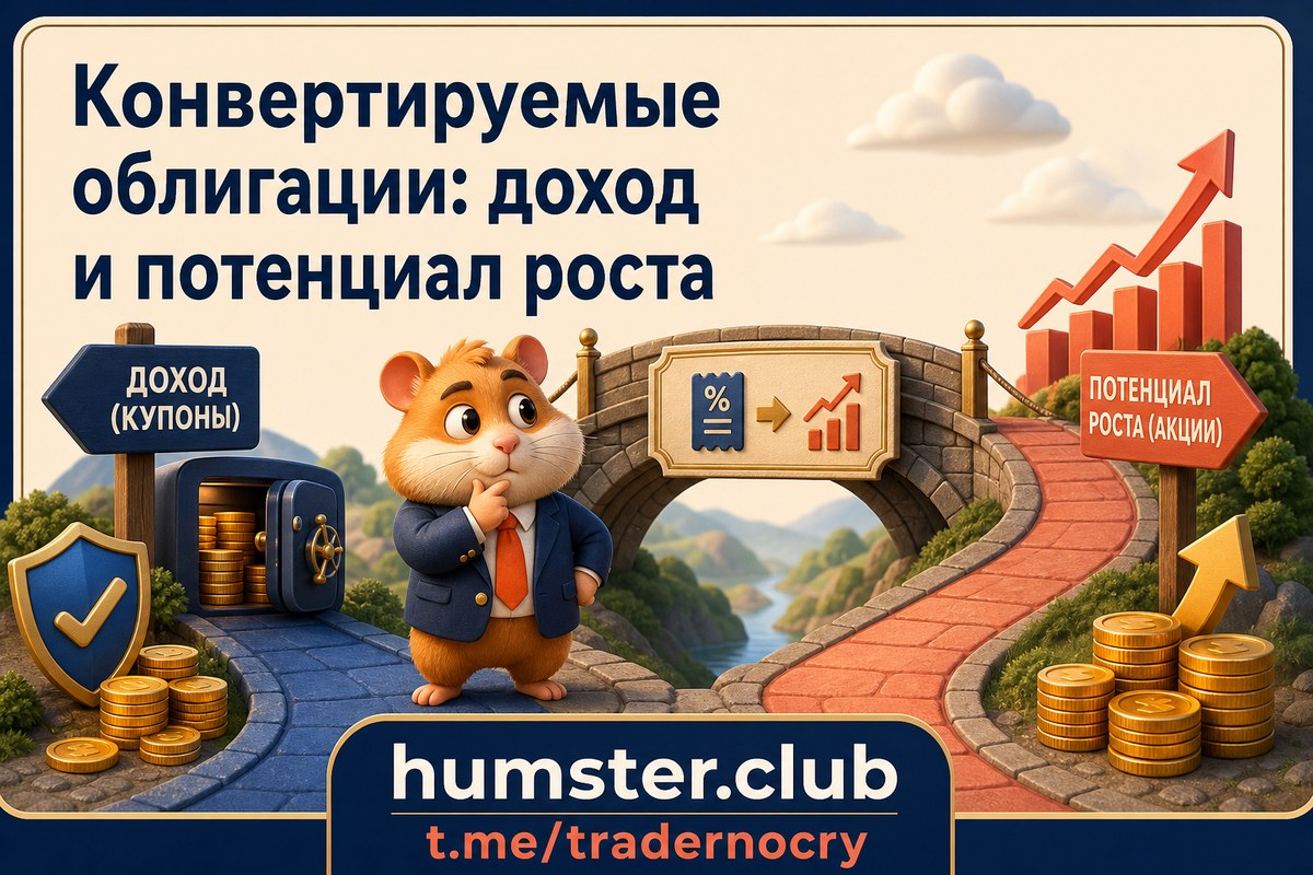 Конвертируемые облигации в 2026: купонный доход плюс опцион на рост акций