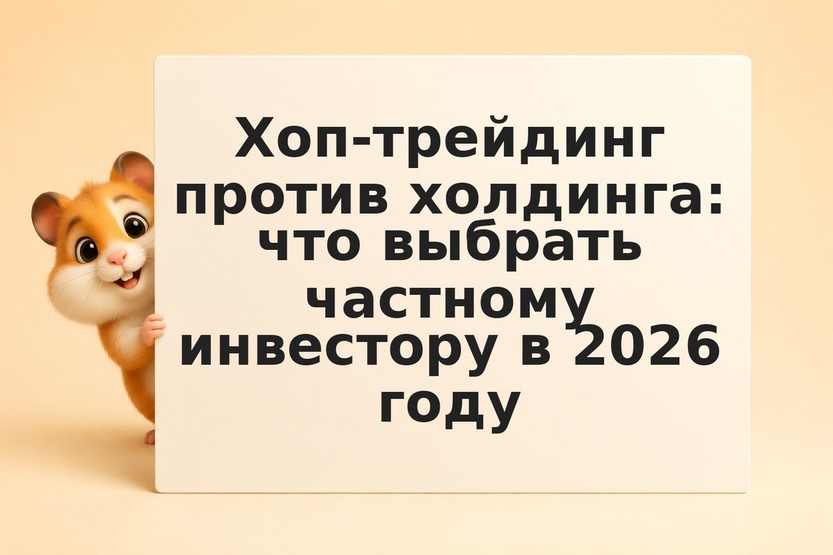 Хоп-трейдинг против холдинга: что выбрать частному инвестору в 2026 году