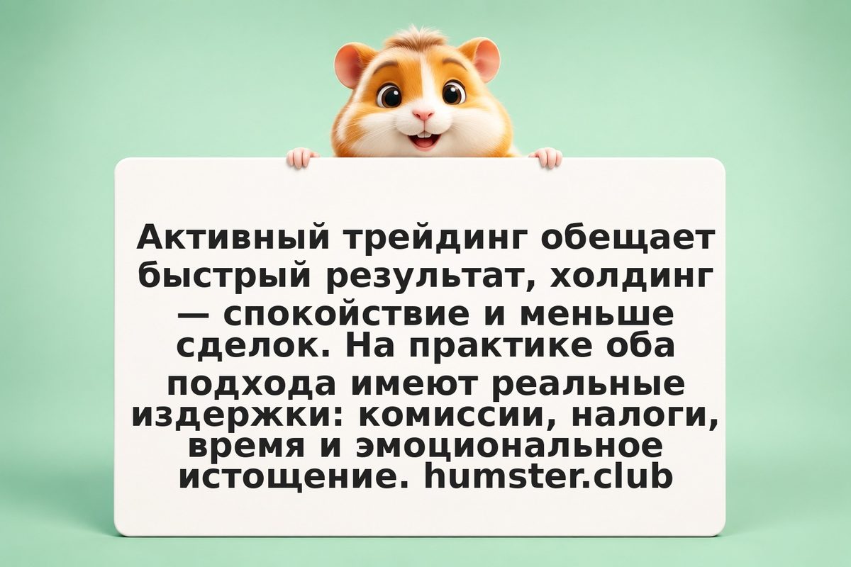 Хоп-трейдинг против холдинга: что выбрать частному инвестору в 2026 году