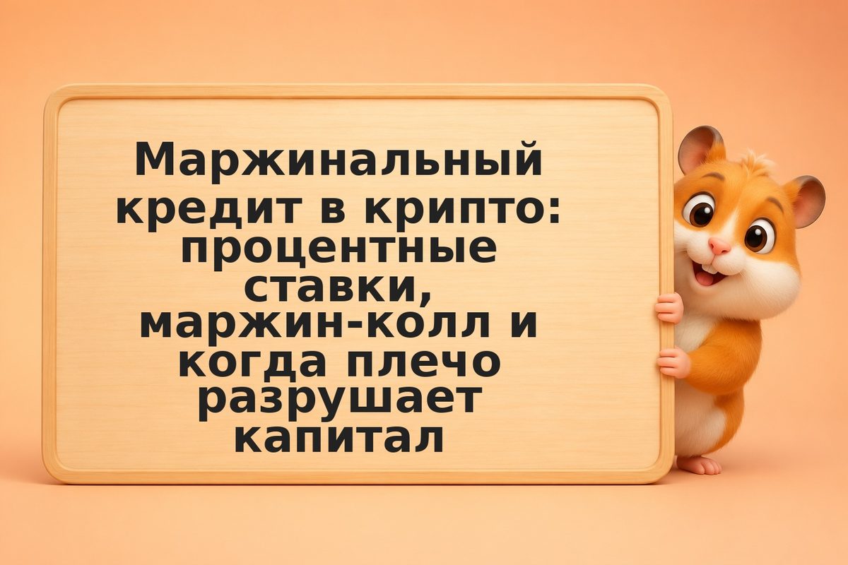 Маржинальный кредит в крипто: процентные ставки, маржин-колл и когда плечо разру