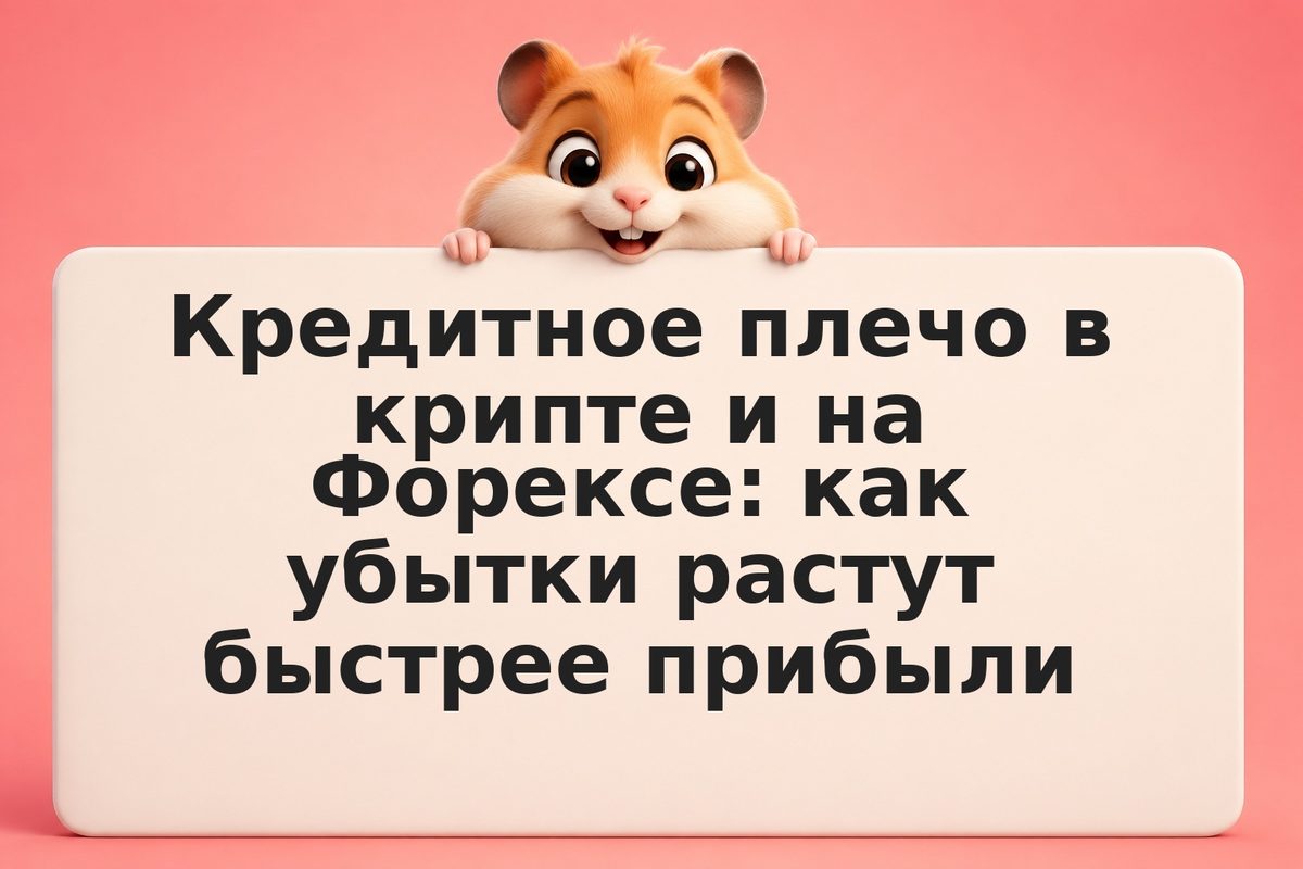 Кредитное плечо в крипте и на Форексе: как убытки растут быстрее прибыли