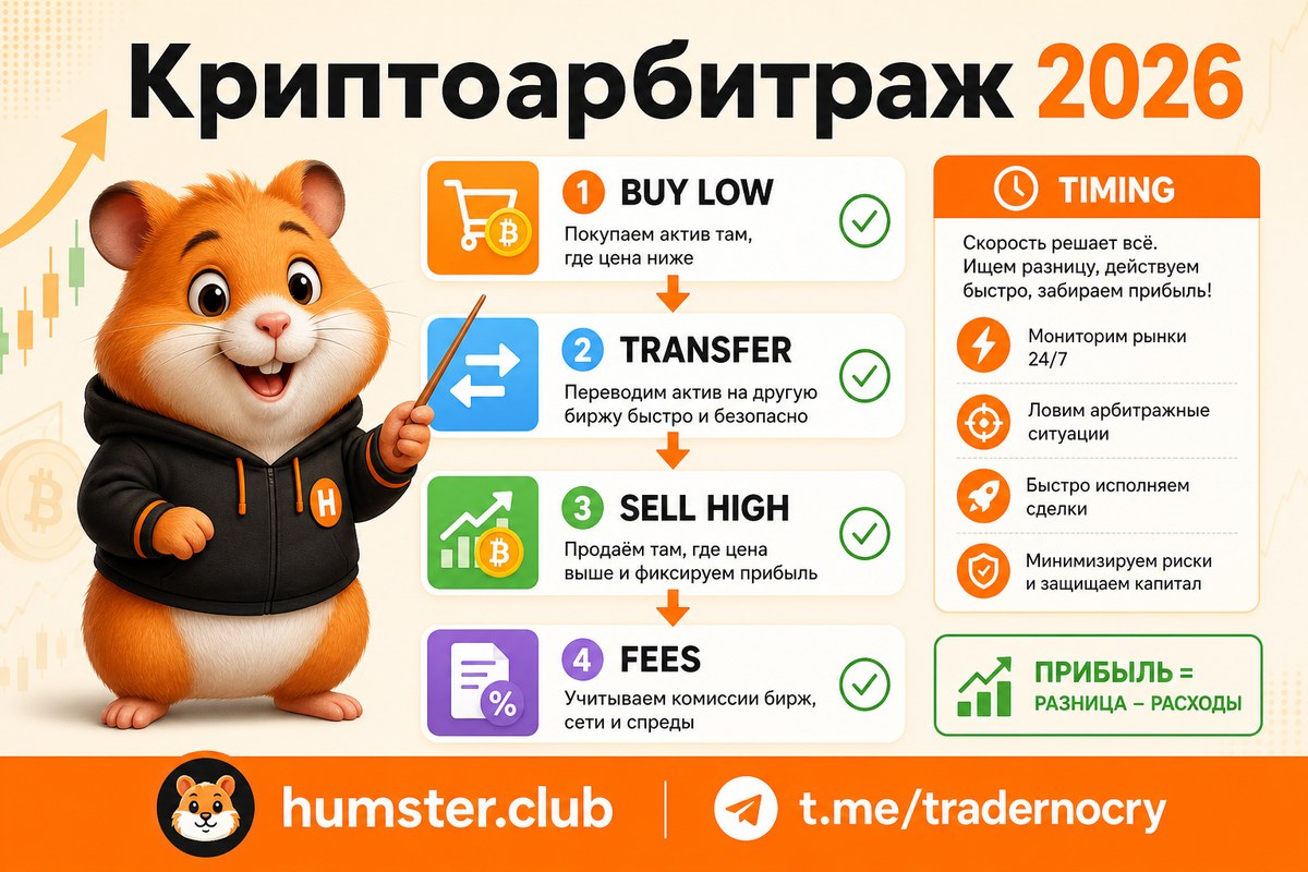 Криптовалютный арбитраж: как работает в 2026 году