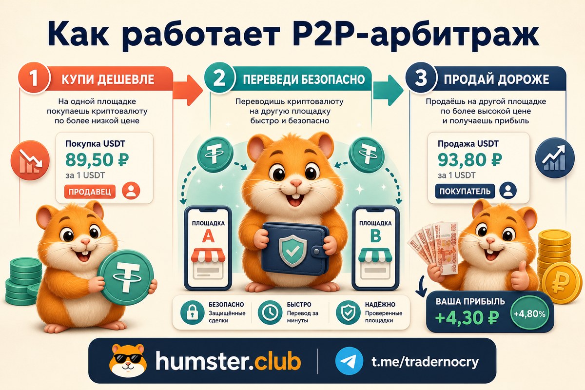 P2P-арбитраж криптовалют