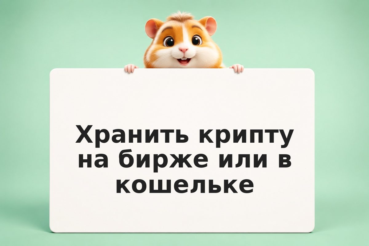 Хранить крипту на бирже или в кошельке