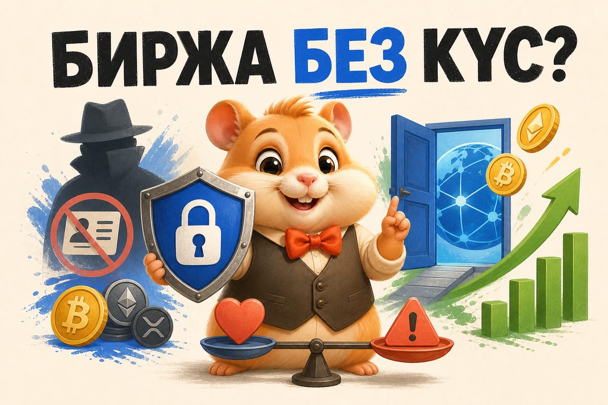 Криптобиржи без KYC в 2026: анонимность, лимиты и цена компромисса