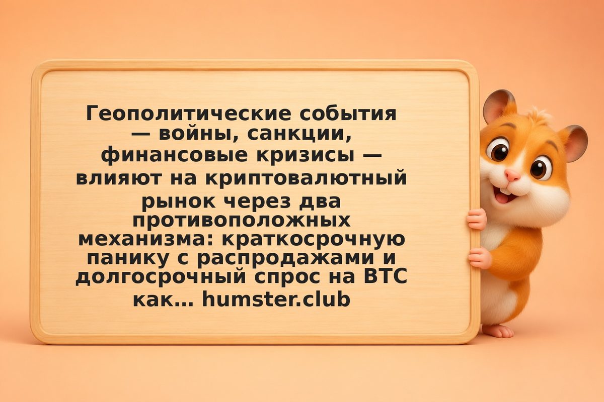 Геополитика и крипторынок: как конфликты влияют на Bitcoin в 2026 году