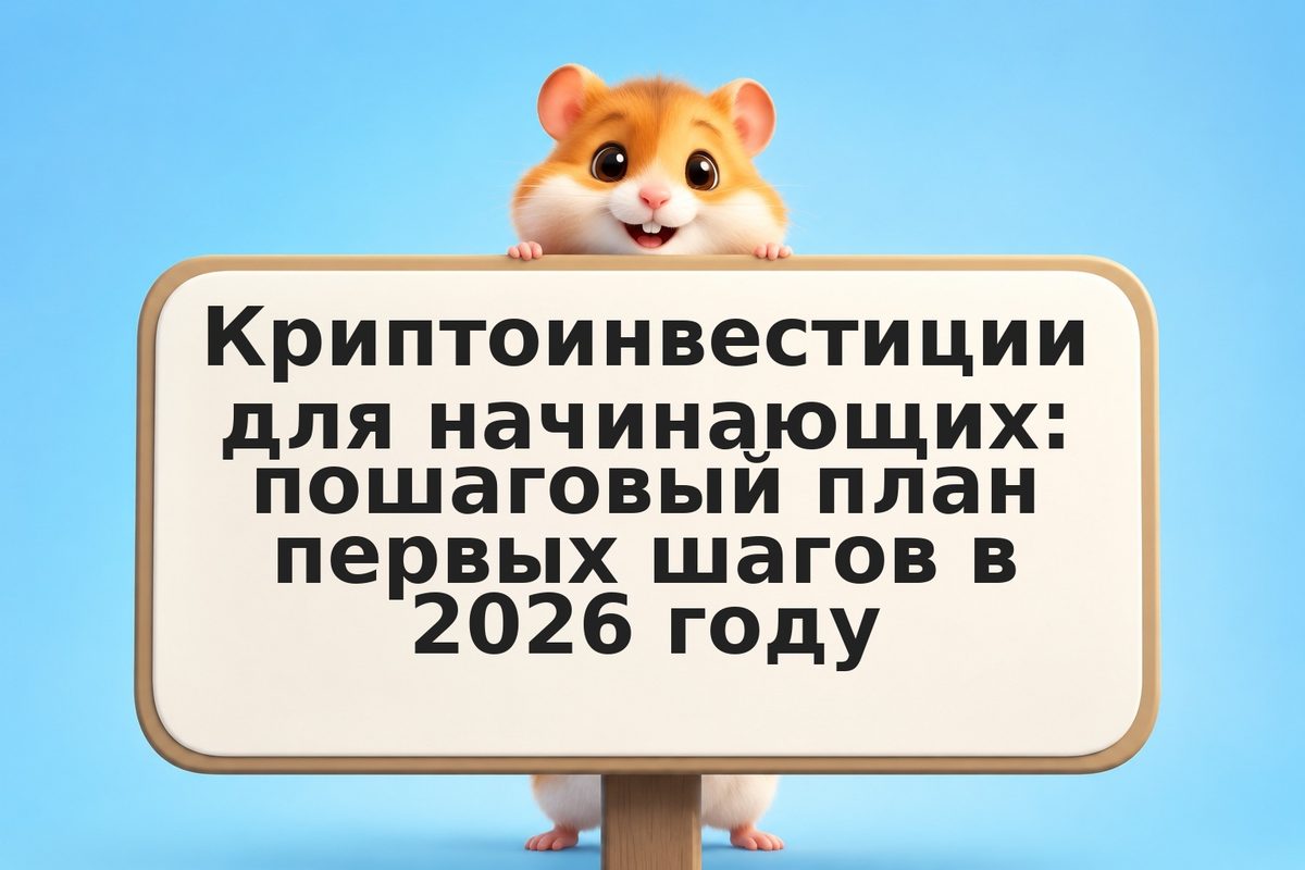 Криптоинвестиции для начинающих: пошаговый план первых шагов в 2026 году