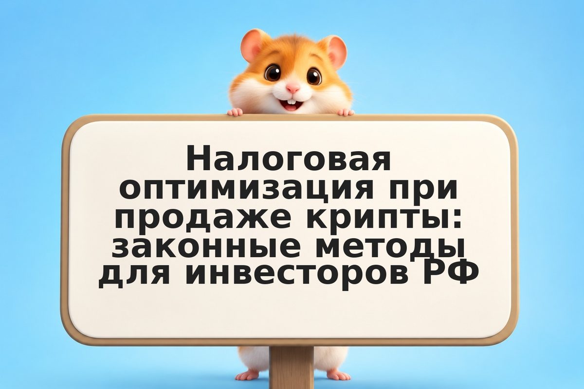 Налоговая оптимизация при продаже крипты: законные методы для инвесторов РФ