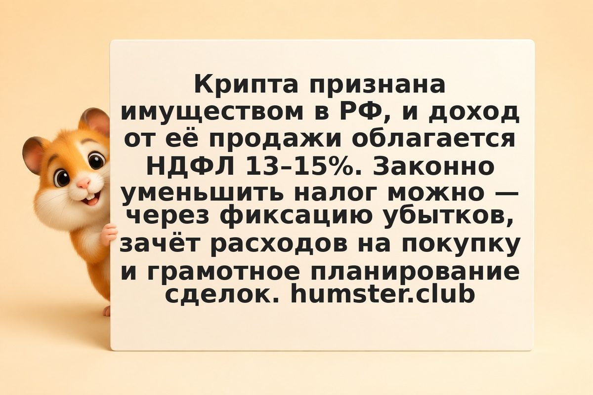 Налоговая оптимизация при продаже крипты: законные методы для инвесторов РФ