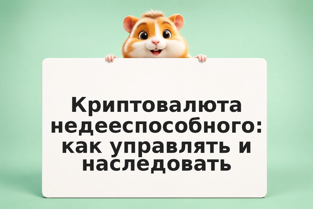 Криптовалюта недееспособного: как управлять и наследовать