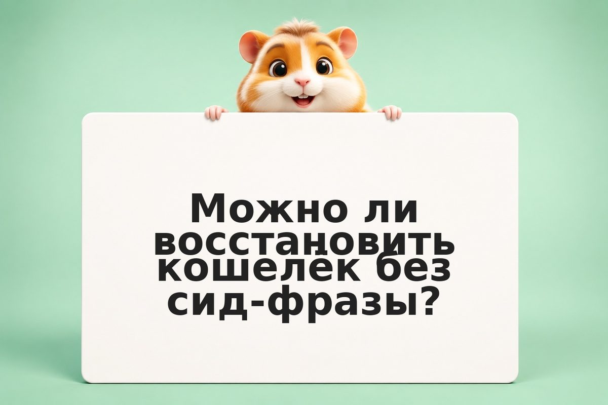 Потерял сид-фразу от кошелька: что делать в 2026 году